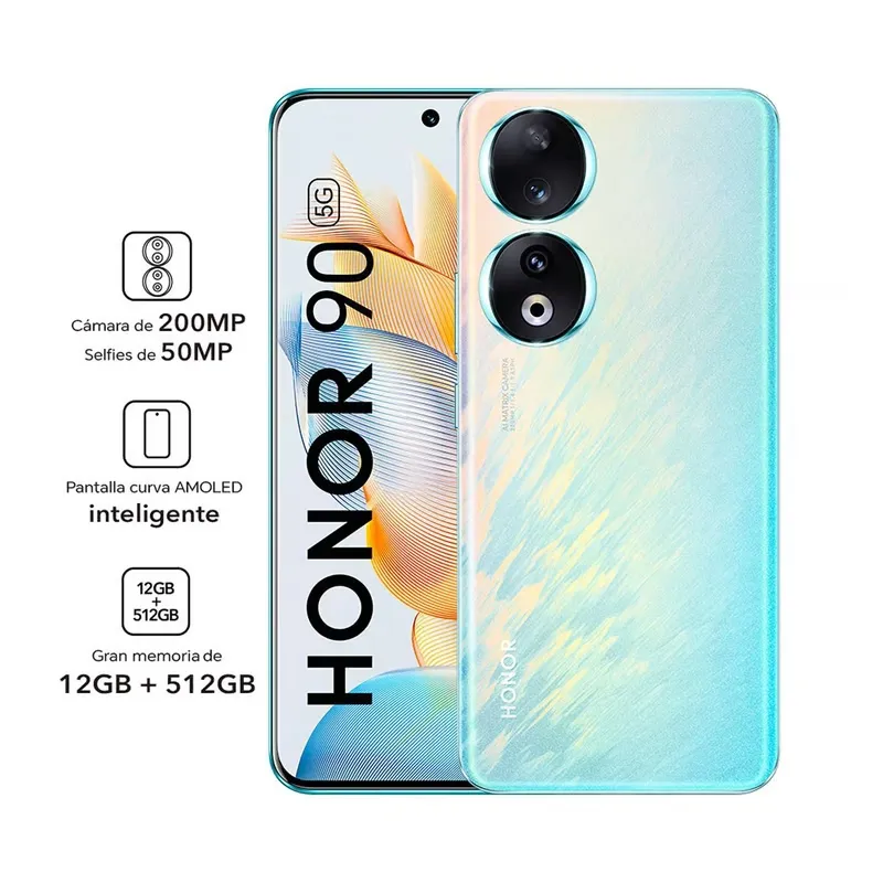 Honor 90 5G Zafiro Real 8GB RAM 256GB ROM