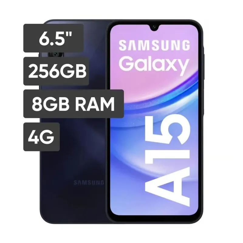 Samsung Galaxy A15 Negro 8GB RAM 256GB ROM