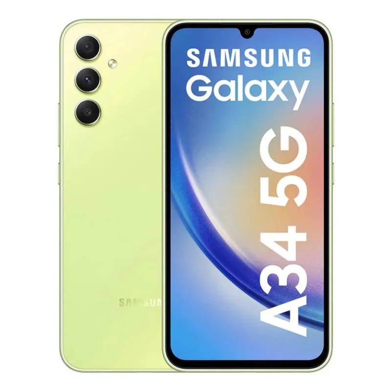 SAMSUNG Galaxy A34 5G, 6 Gb Ram, 128 Gb Almacenamiento, Color