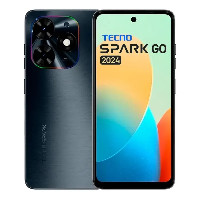 Tecno Spark Go 2024 Negro 3GB RAM 64GB ROM