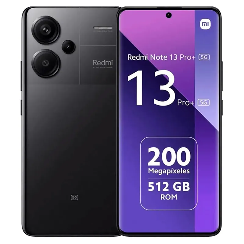 Xiaomi Redmi Note 13 Pro Plus 5g Negro 12GB RAM 512GB ROM